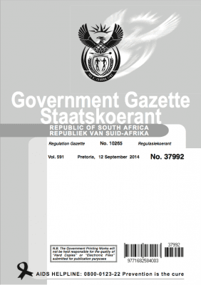 Government Gazette