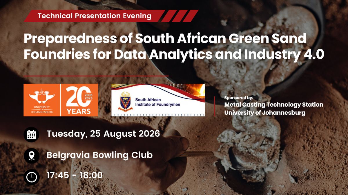 SAIF Technical Presentation Evening - Data Analytics and Industry 4.0